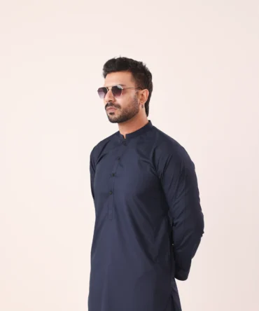 Navy Blue Kurta Shalwaar