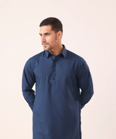 Royal Blue Kameez Shalwaar