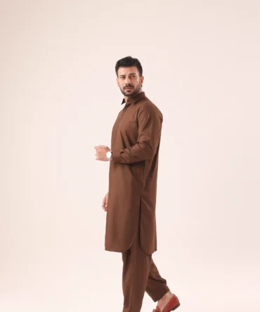 Brown Kurta Shalwaar