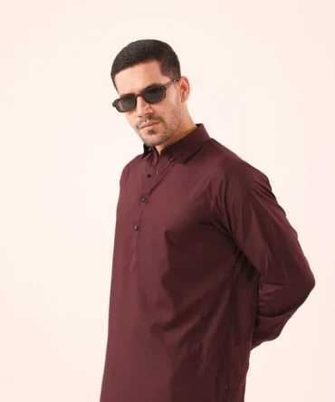 Maroon Kameez Shalwaar